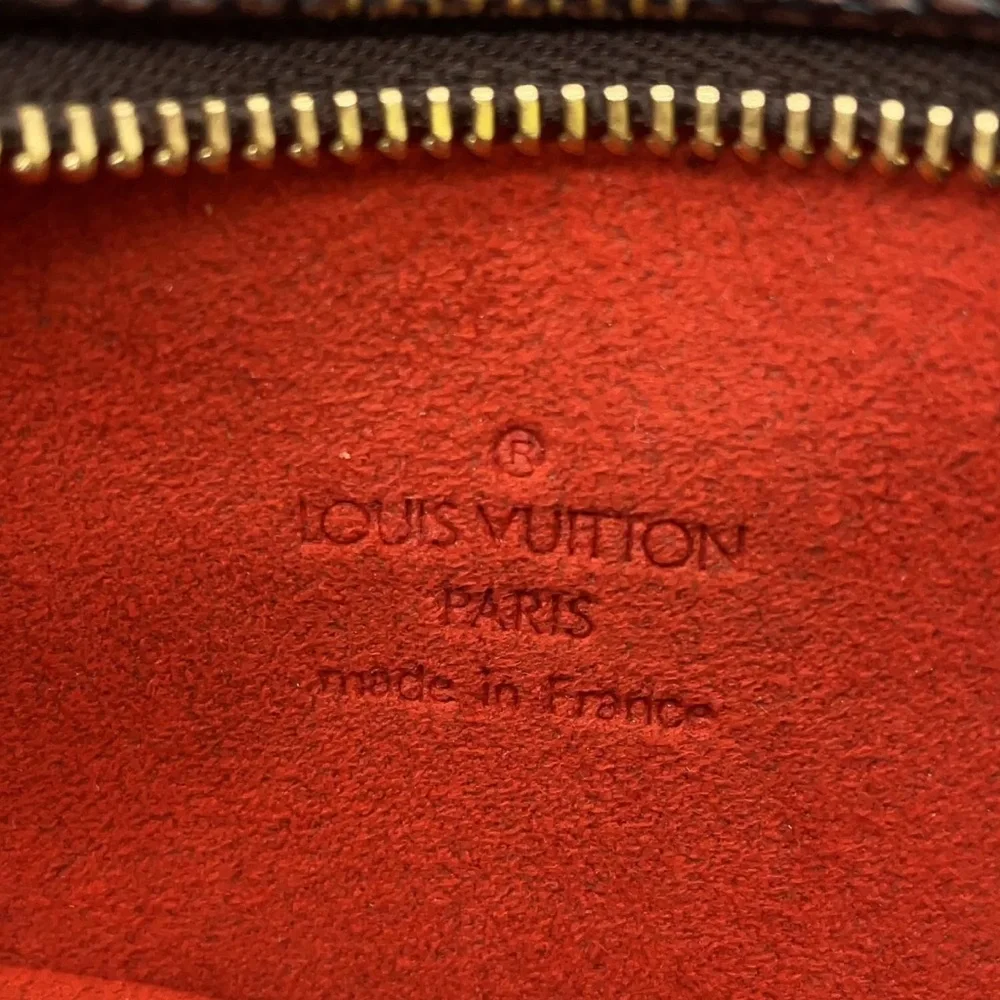 Authentic Louis Vuitton Damier Ebene Manosque GM Pouch W/Box mini bag - Picture 16 of 17